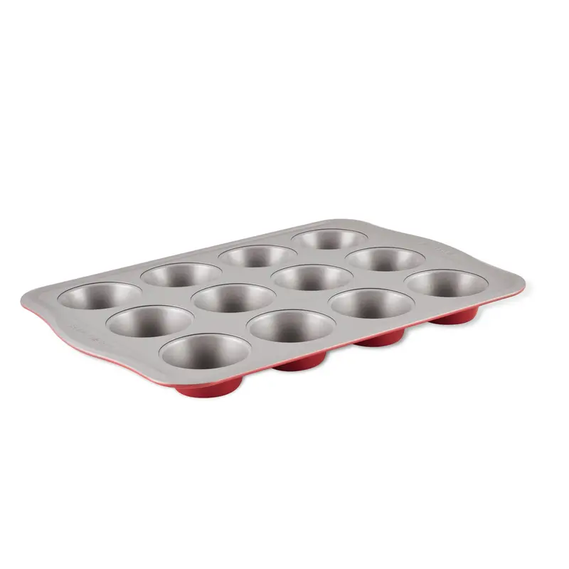 12-Cup Nonstick Muffin Tin With Even-Heat Base 1