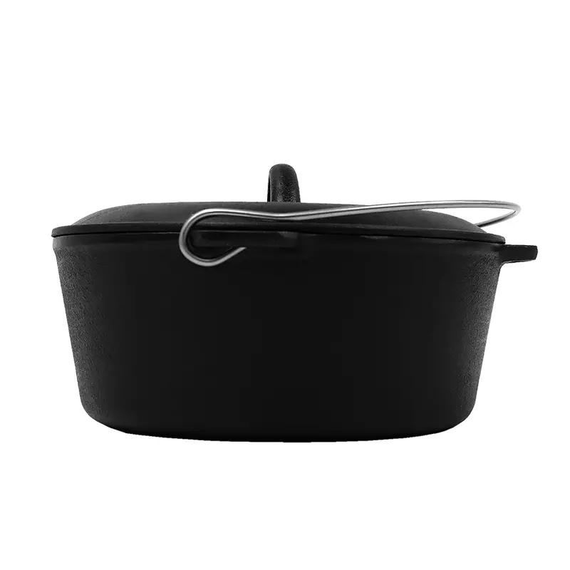 12-Inch Cast Iron Camp Oven 1
