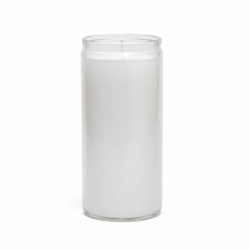 9-Inch White Devotional Candle 1