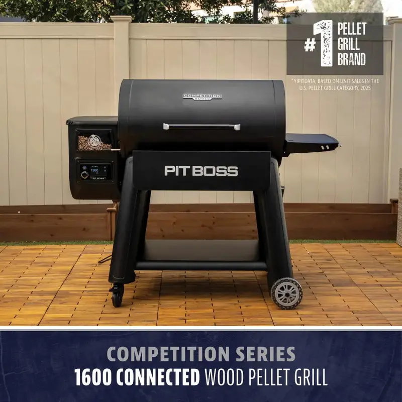 Competition Series 1600 High-Capacity Wood Pellet Grill 2