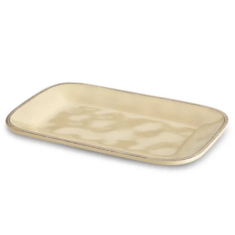 Cucina 8" X 12" Ceramic Rectangular Serving Platter 1