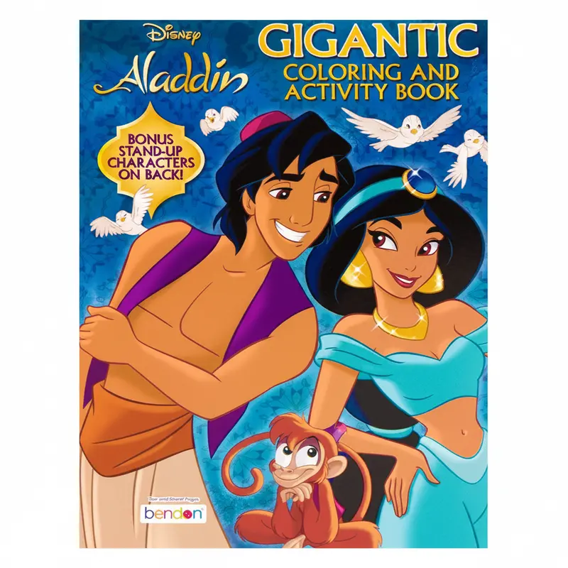 Disney Aladdin Large-Scale Coloring And Activity Book 1