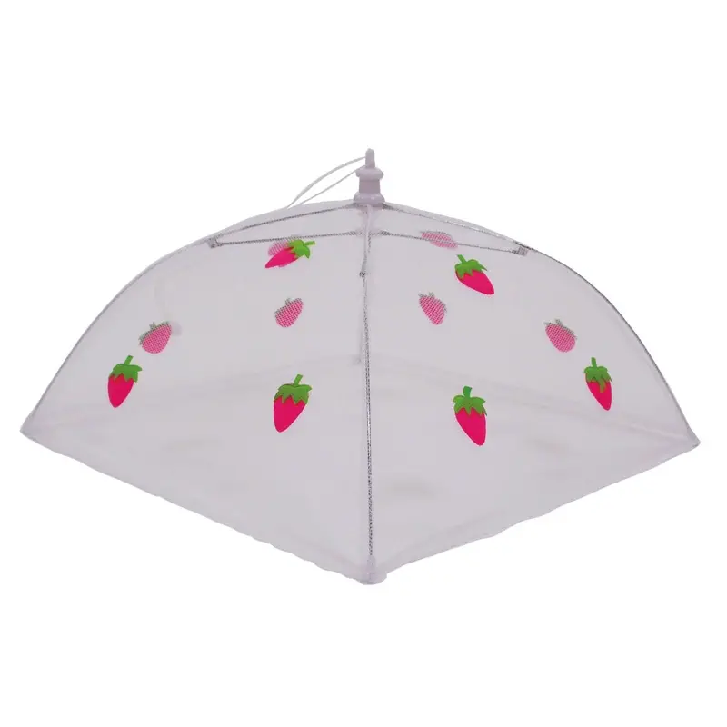 Eddingtons Strawberry Print Large Umbrella Food Cover 1