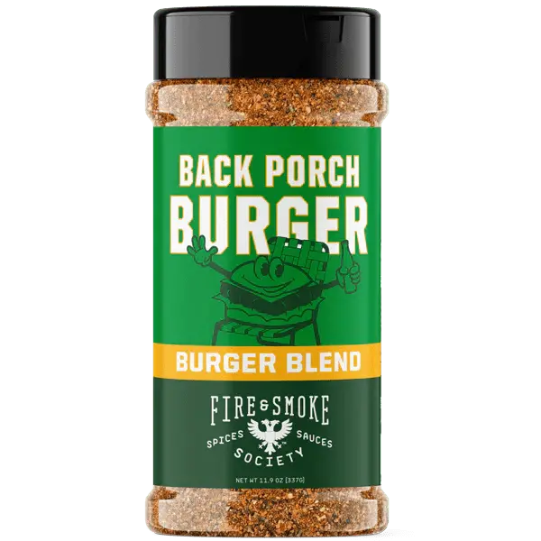 Fire & Smoke Society Back Porch Burger Seasoning – Gourmet Patty Rub 1