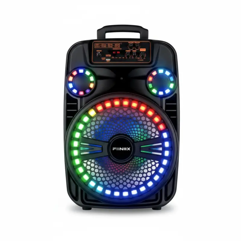 Fisher 12-Inch Ring Light With Integrated Party Speaker 1
