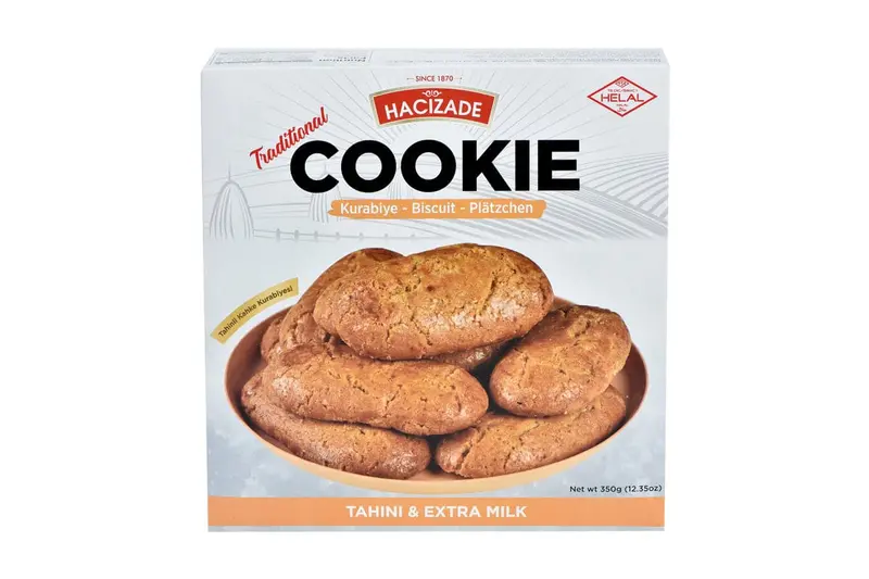 Hacizade Tahini & Enriched Milk Cookies – 350G 1