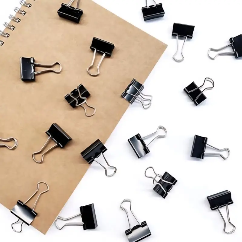 Heavy-Duty Binder Clips – 19Mm Size, 12-Piece Pack 2