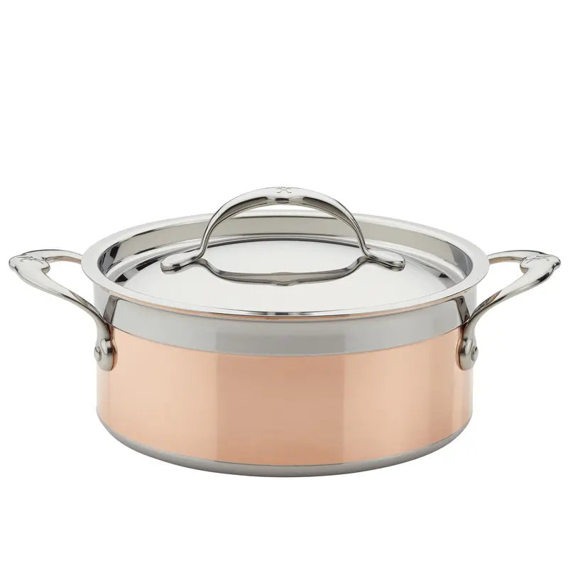 Hestan Induction-Copper Soup Pot – 3-Quart 1