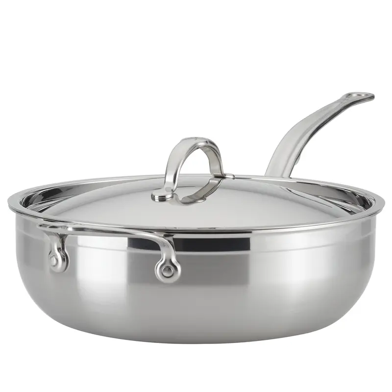 Hestan Professional Clad 5-Quart Multi-Use Stainless Steel Essential Pan 1