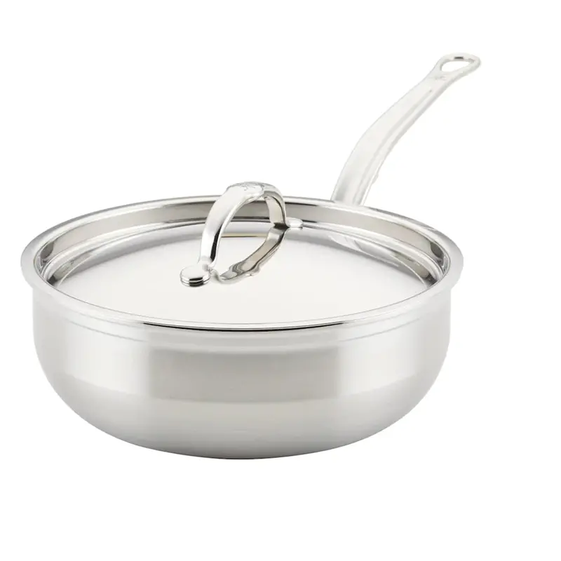 Hestan Professional Clad Stainless Essential Saucepan – 3.5-Quart 1