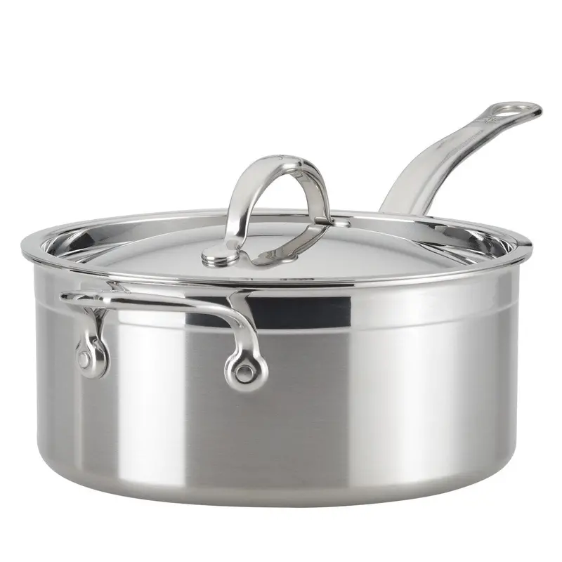 Hestan Professional Clad Stainless Steel Saucepan Collection 4