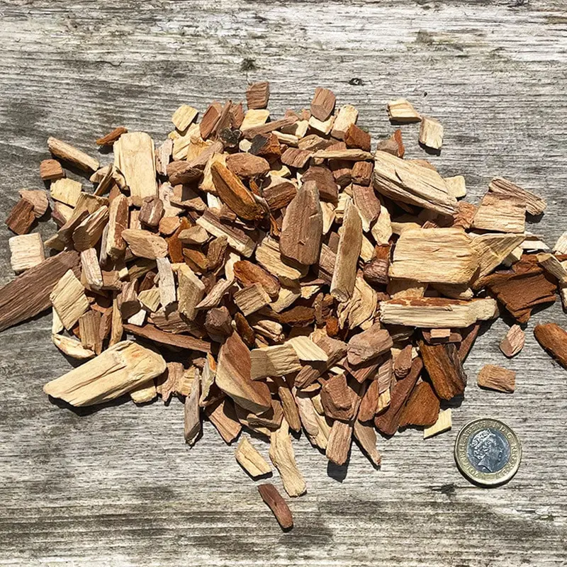 Hotsmoked Plum Wood Chips – 15Kg Bulk Bag For Distinctive Hot Smoking 1