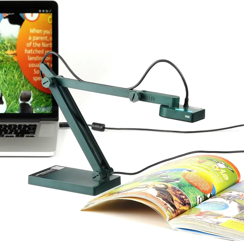 Ipevo V4K 4K Usb Document Camera – Ultra Hd, Plug-And-Play For Education & Remote Work 1