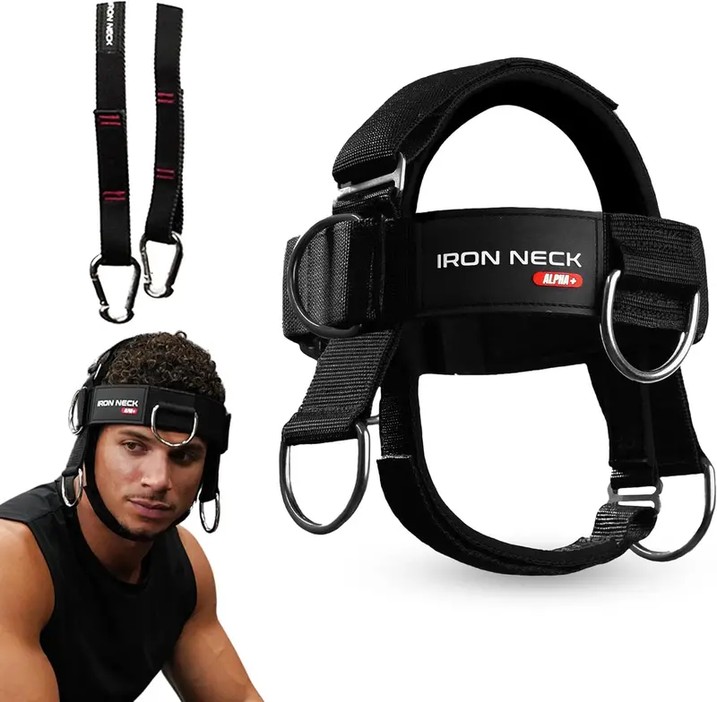 Iron Neck Alpha Harness: Adjustable Neck Strength And Stability Training System 1