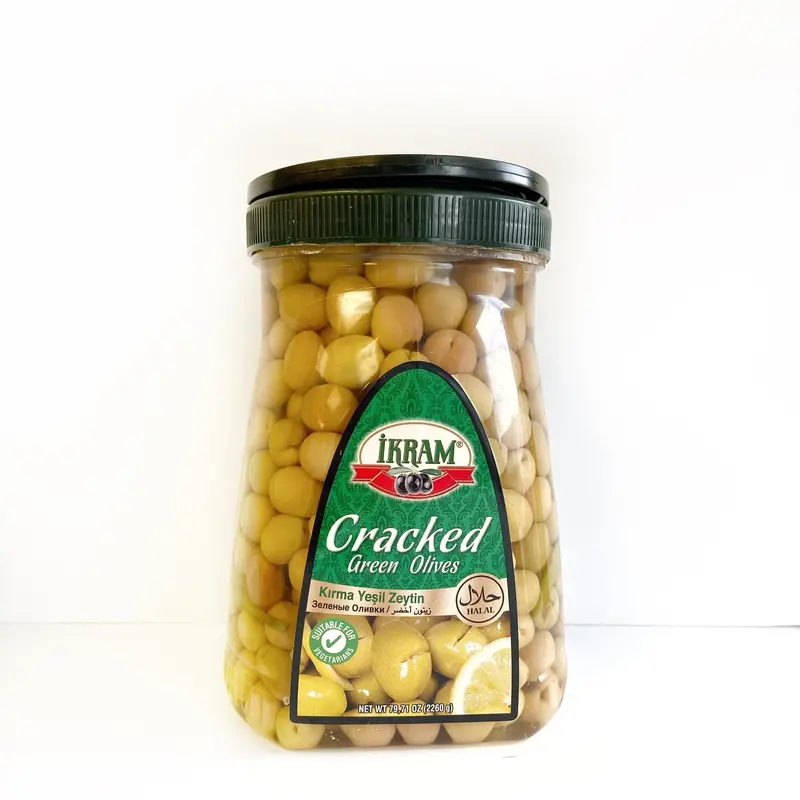 Kirma Spicy Cracked Green Olives – 2.26Kg Bold & Fiery 1
