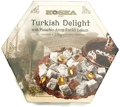 Koska Premium Turkish Delight – Assorted Flavors, 250G 1