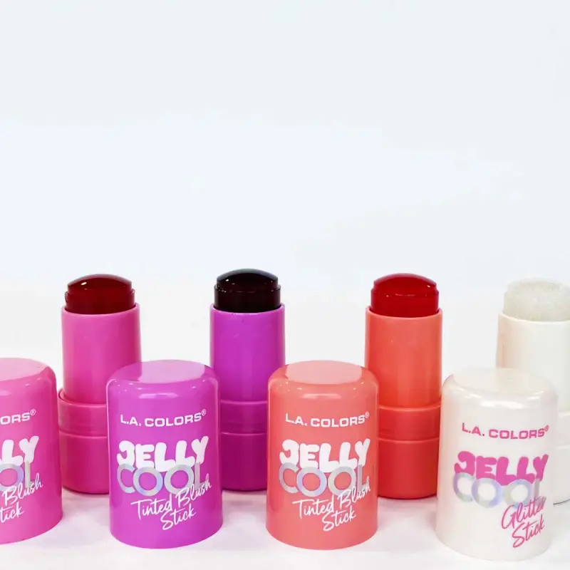 L.A. Colors Jelly Cool Tinted Blush Stick – Buildable Sheer Color 1