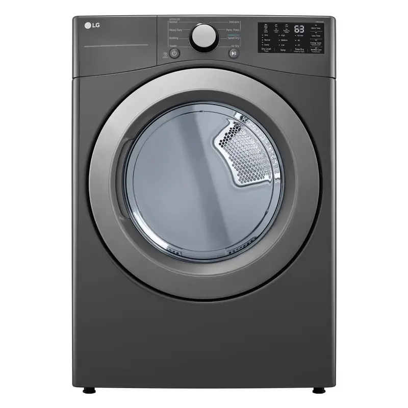 Lg 7.4 Cu. Ft. Electric Dryer Featuring Sensor Dry Technology 1
