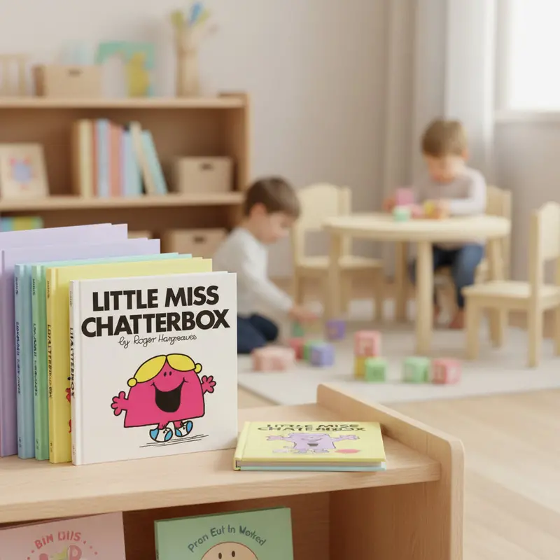 Little Miss Classic Library: Little Miss Chatterbox – Fun Children’S Picture Book 2