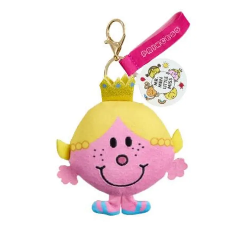 Little Miss Compact Keyring – Little Miss Princess Illustration 1