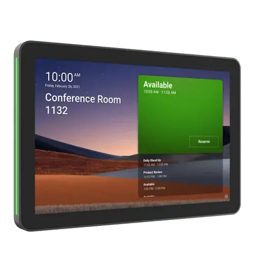 Logitech Tap Touch Panel: 10.1-Inch Room Booking Display For Smart Meeting Room Scheduling 1