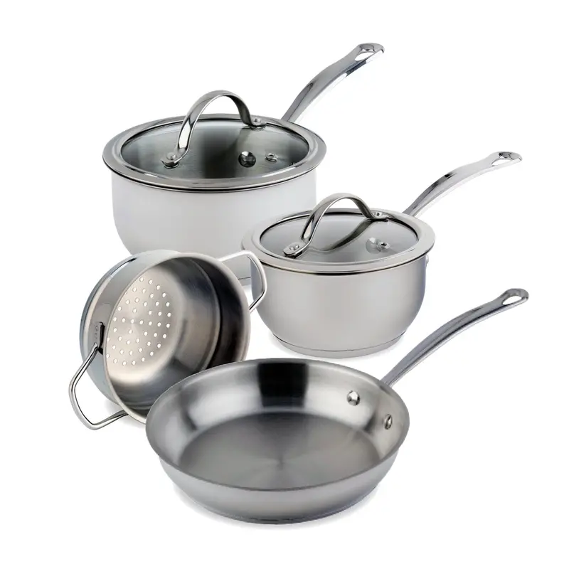 Meyer Nouvelle 6-Piece Cookware Set – Canadian-Made Stainless Steel Collection 1