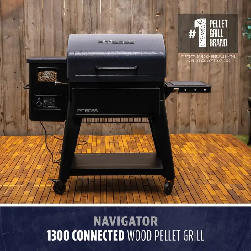 Navigator Pb1300M Wi-Fi Enabled Pellet Grill – 1300 Sq In 2