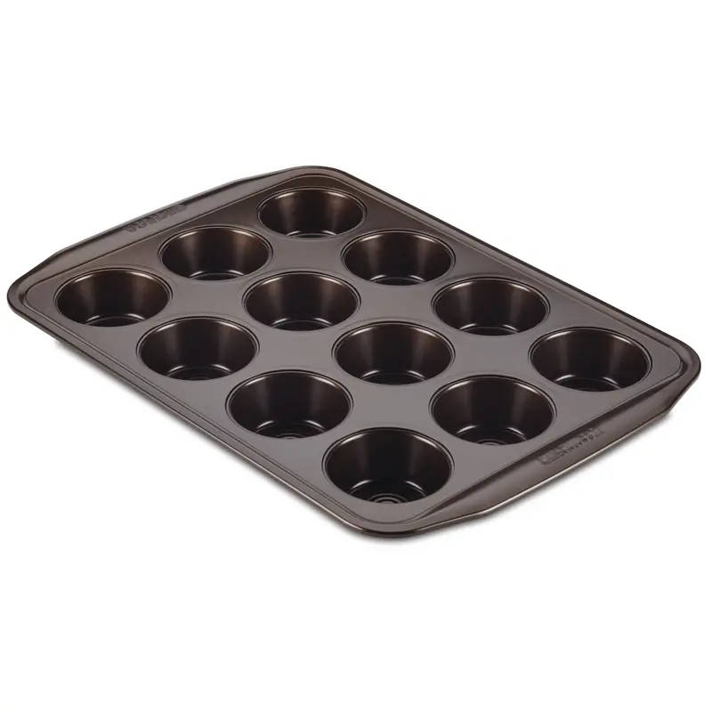 Nonstick 12-Cup Muffin Tin For Even Baking 1
