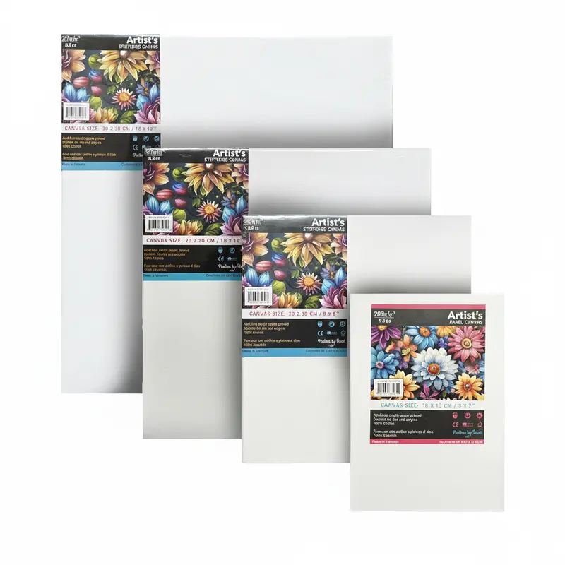 Premium Stretched Canvas Sheets – Multiple Standard Sizes 1