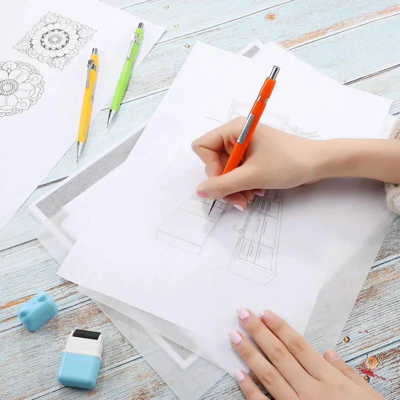 School World Tracing Paper Pack – 20 Sheets, Lightweight & Transparent 2