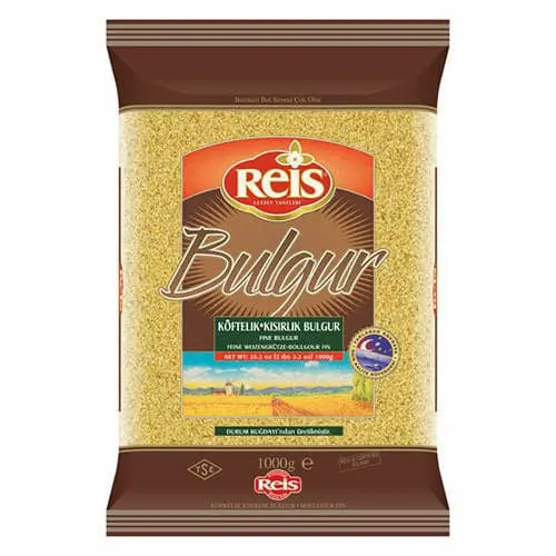 Turkish Bulgur Wheat (Reis) – 1 Kg Fine Grain For Pilafs And Salads 1