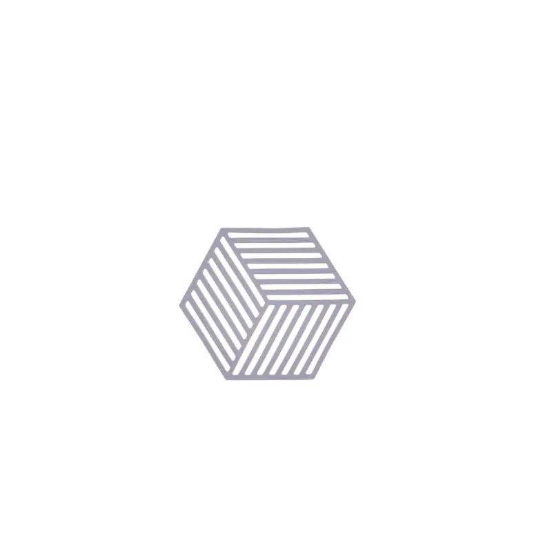 Zone Denmark Hexagon Silicone Trivet – Lavender Shade 1